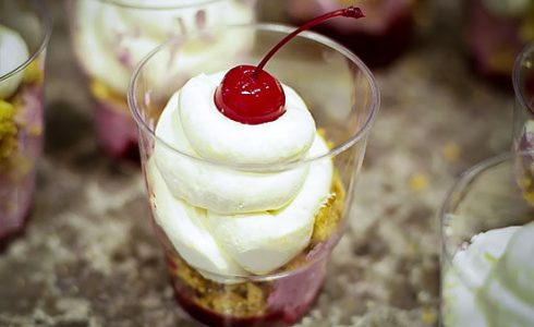 Десерт в стакане Фуэте