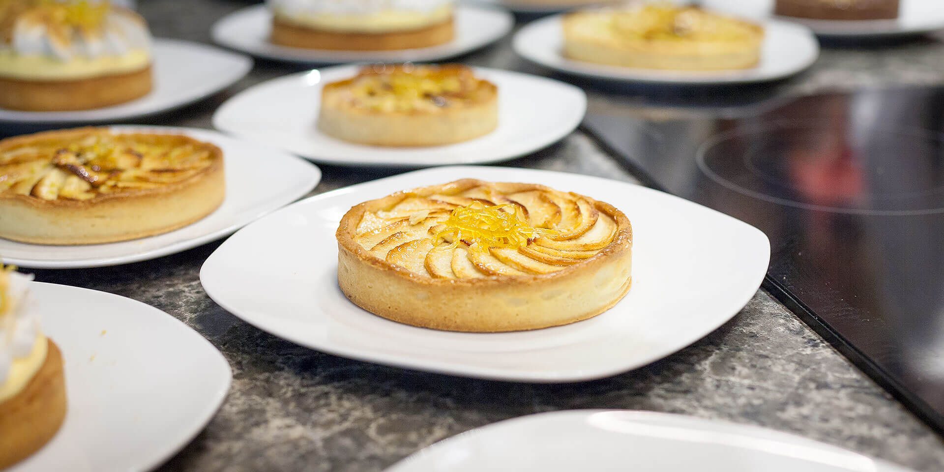 Французский яблочный тарт